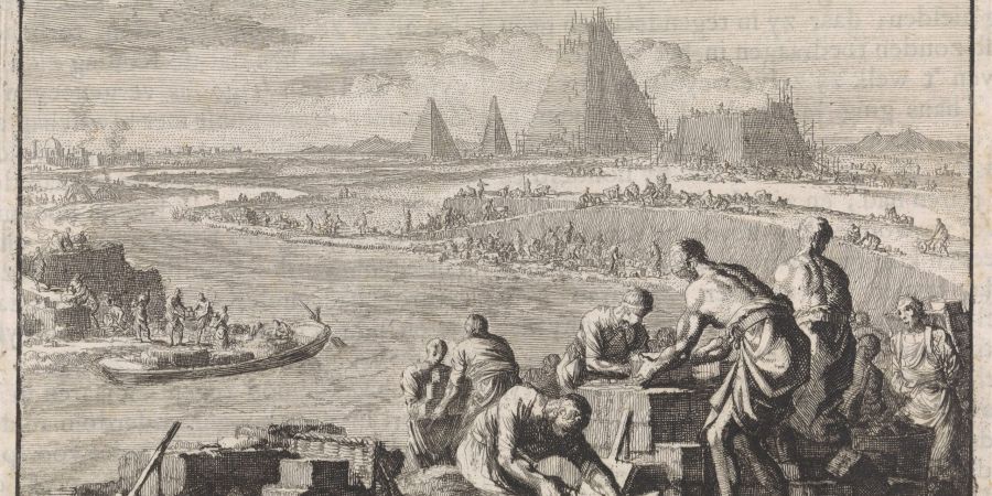 Onderdrukking van de Israëlieten in Egypte, RP P 1896 A 19368