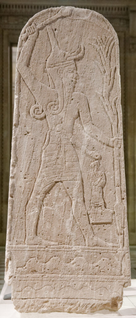 Baal thunderbolt Louvre wikimedia