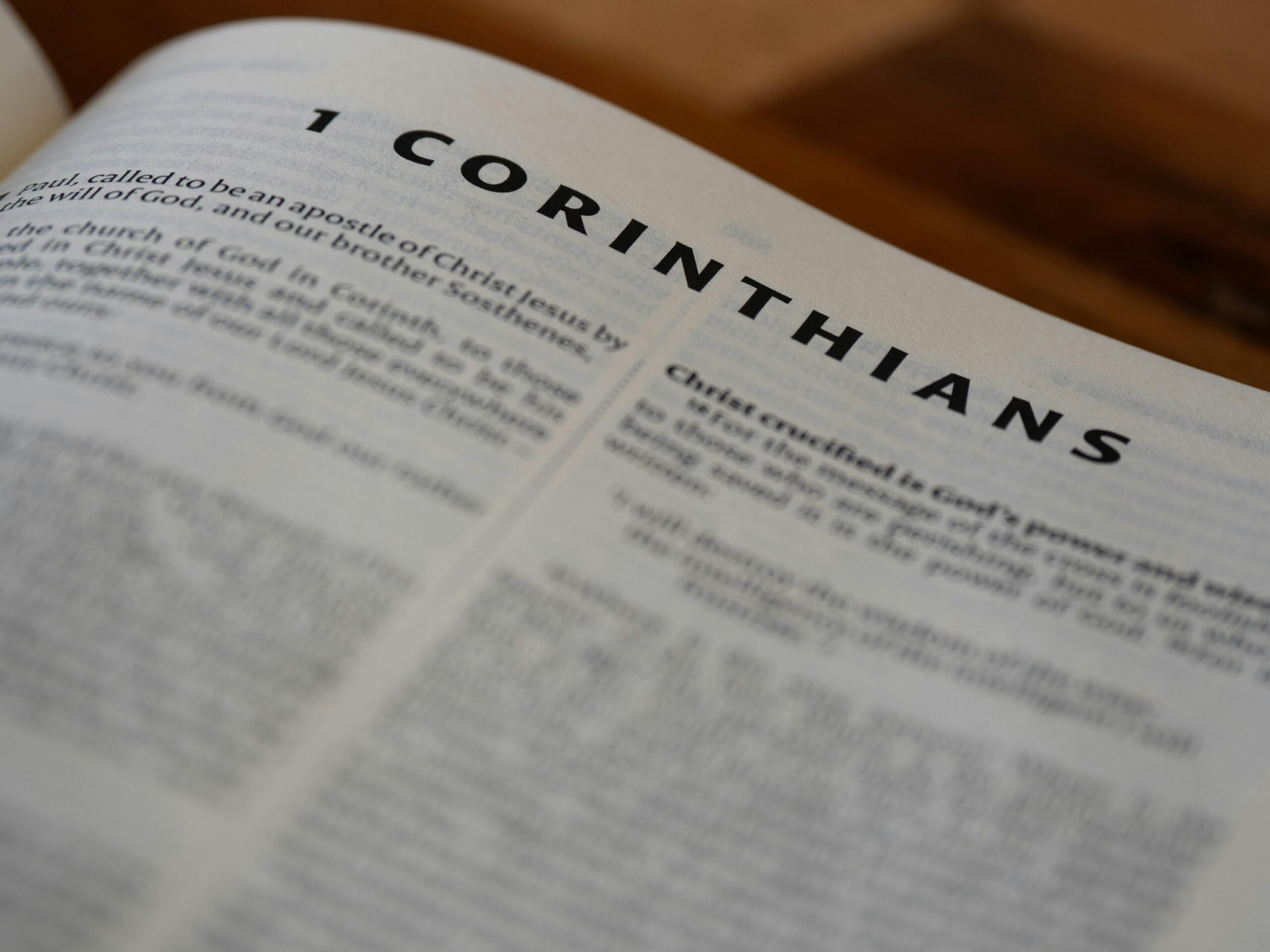 Bible book 1 corinthians