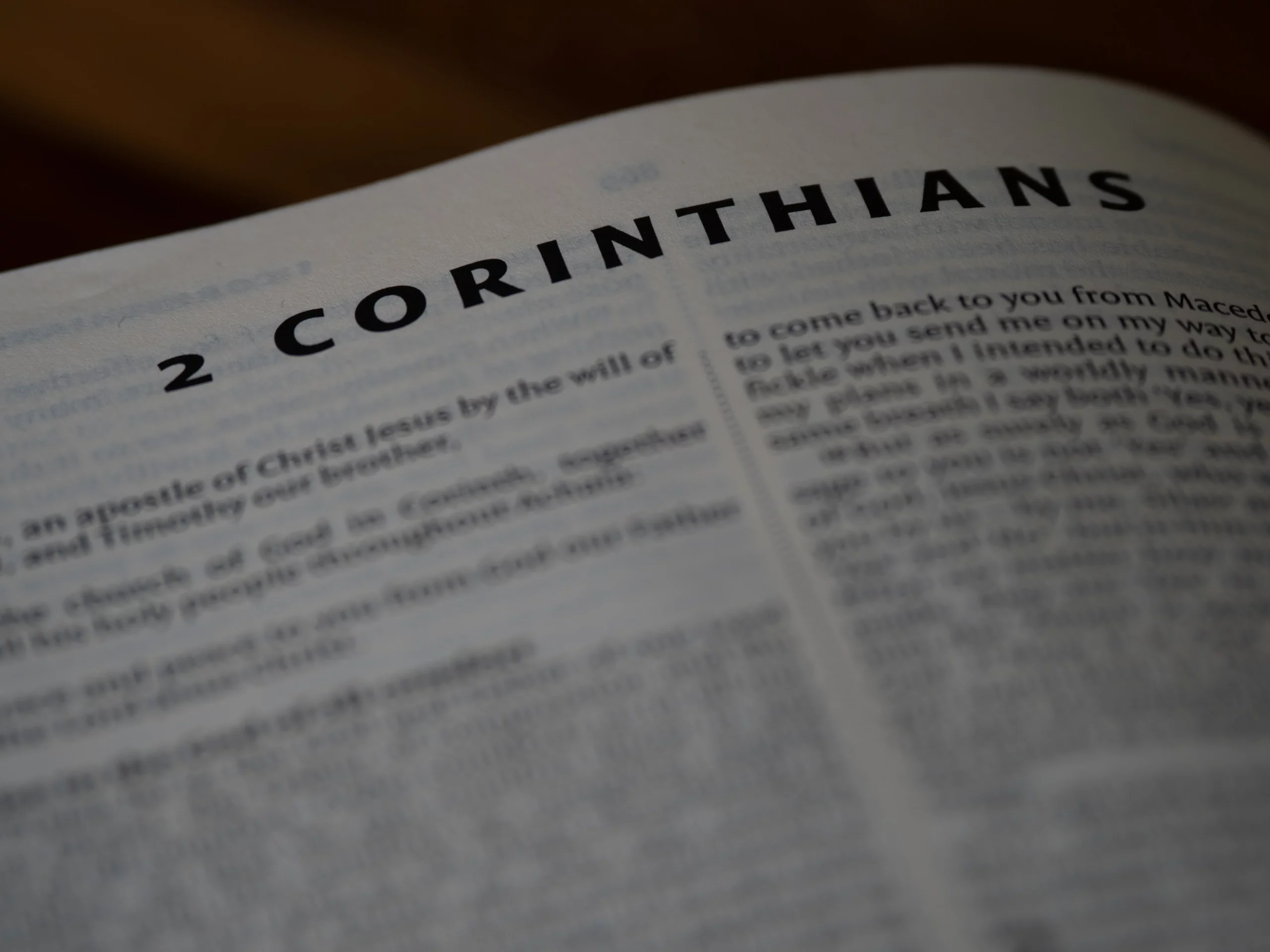 Bible book 2 corinthians