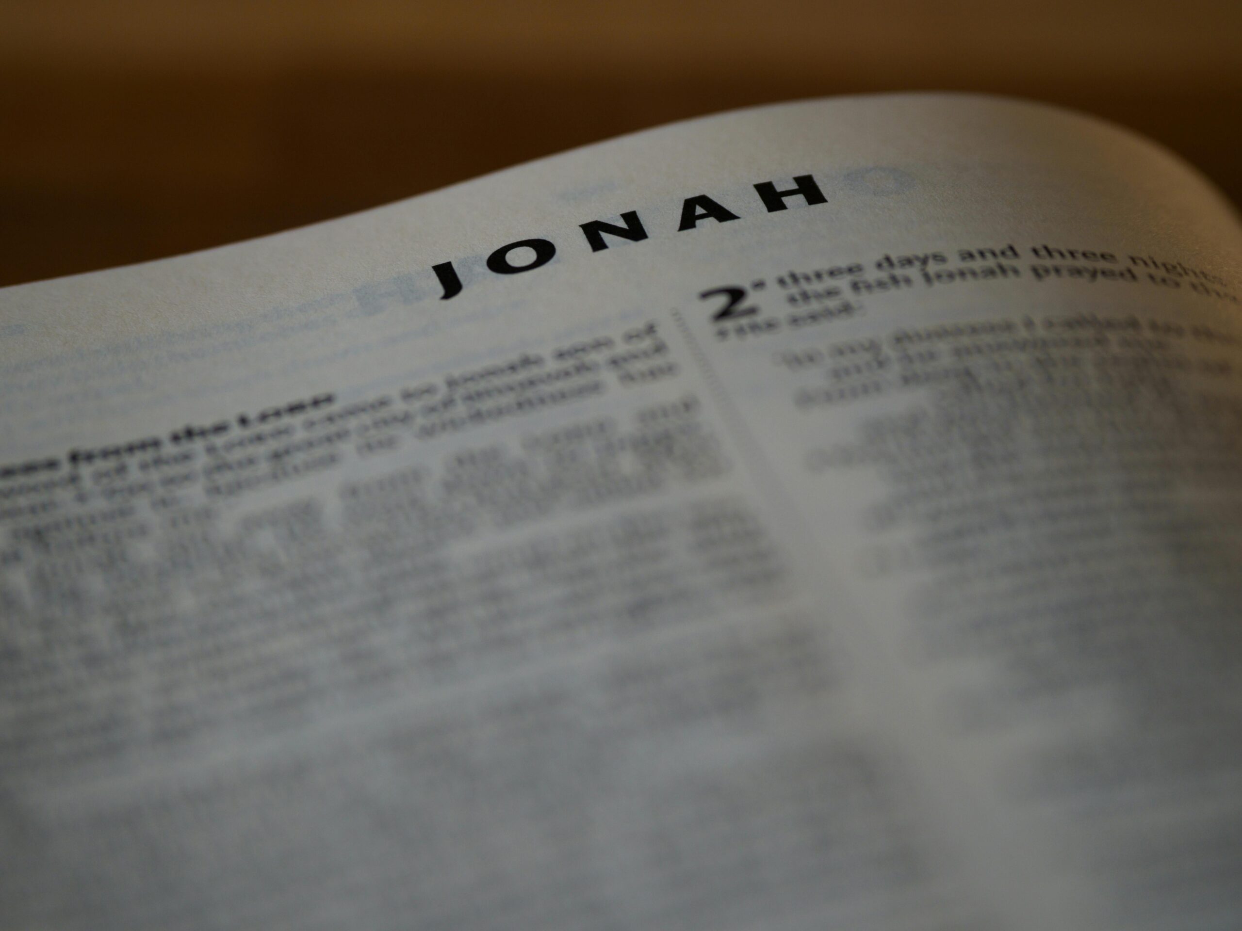 Bible book jonah